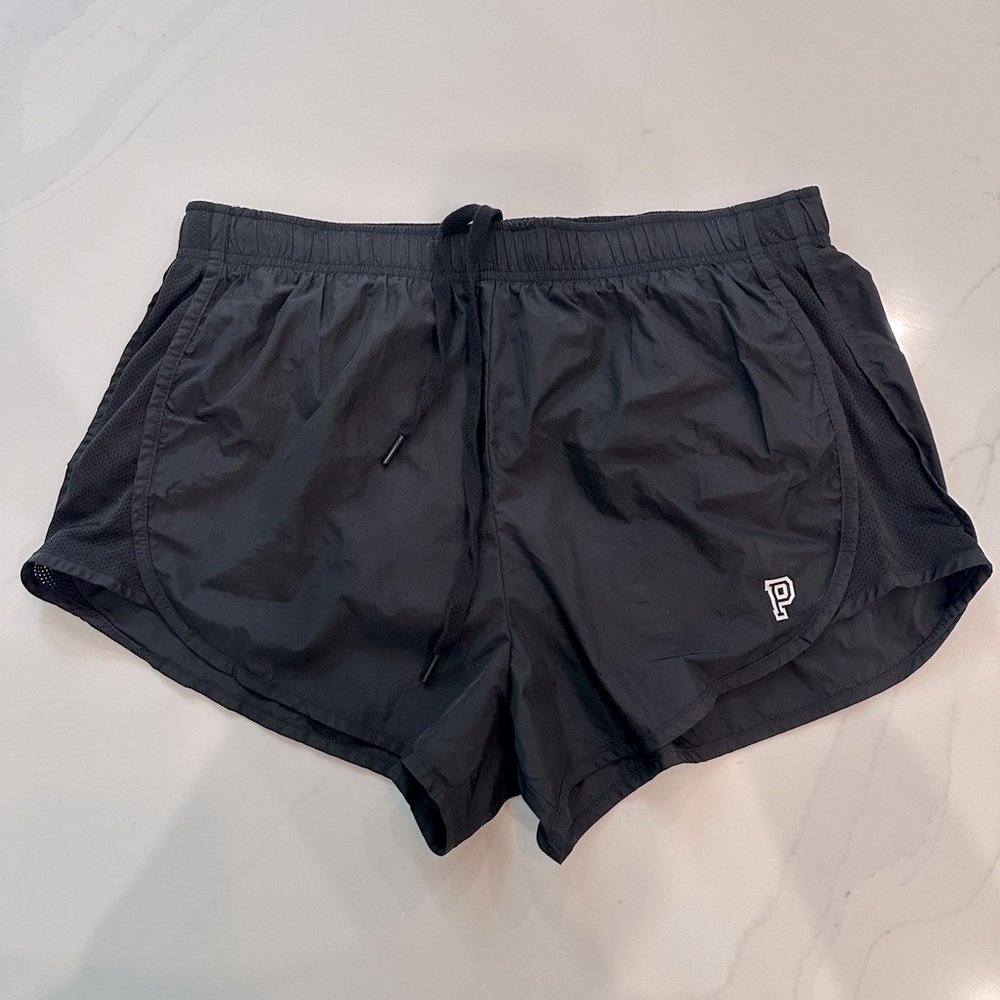 PINK Victoria's Secret Black Athletic Shorts